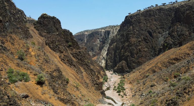 Dirhur Canyon Socotra